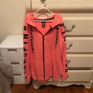 PINK Orange/Pink Hoodie